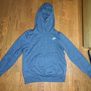 A Nike hoodie